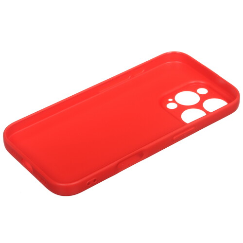 Купить Накладка  DF для Apple iPhone 16 Pro красный  5475762. Характеристики, отзывы и цены в Донецке