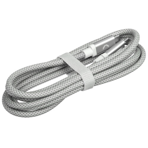 Купить Кабель круглый COMMO USB Type-C - USB Type-C серый 2 м  5470727. Характеристики, отзывы и цены в Донецке