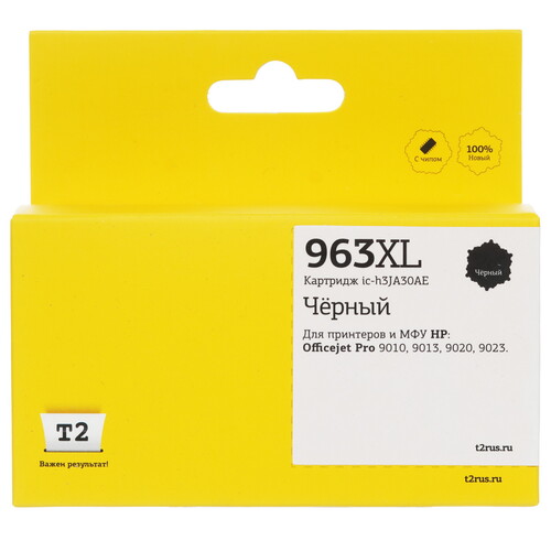 Купить Картридж T2 IC-H3JA30AE черный  9981736. Характеристики, отзывы и цены в Донецке