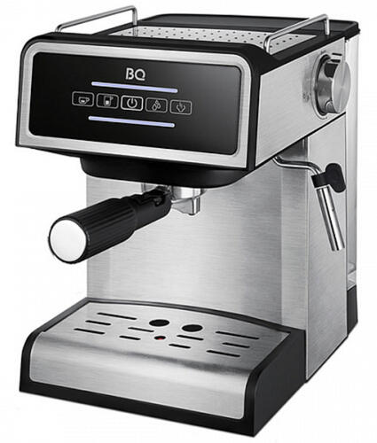 Купить Кофеварка рожковая BQ CM2000 Steel-Black серебристый  9116152. Характеристики, отзывы и цены в Донецке
