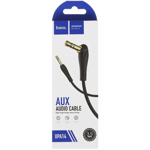 Купить Кабель   Borofone 3.5 mm jack - 3.5 mm jack черный  5474930. Характеристики, отзывы и цены в Донецке