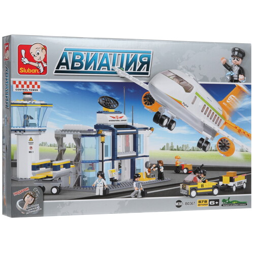 Купить Конструктор Sluban Международный аэропорт  5606700. Характеристики, отзывы и цены в Донецке