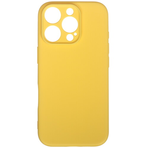 Купить Накладка  DF для Apple iPhone 16 Pro желтый  5475763. Характеристики, отзывы и цены в Донецке