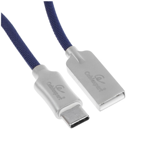 Купить Кабель круглый Cablexpert USB Type-C - USB 2.0 Type-A синий 1.8 м  5485417. Характеристики, отзывы и цены в Донецке