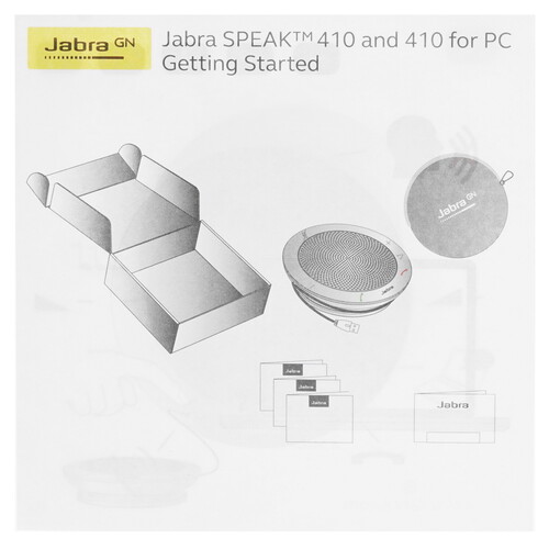 Купить Спикерфон Jabra Speak 410 черный  4719028. Характеристики, отзывы и цены в Донецке