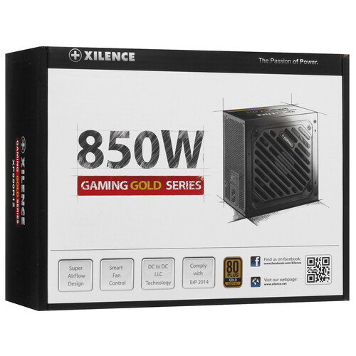 Купить Блок питания Xilence Gaming series XN340 850W  5417074. Характеристики, отзывы и цены в Донецке