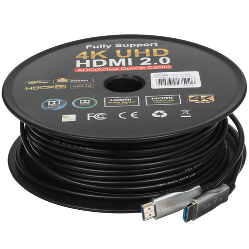Купить Кабель однонаправленный Telecom HDMI - HDMI, 50 м  5471764. Характеристики, отзывы и цены в Донецке