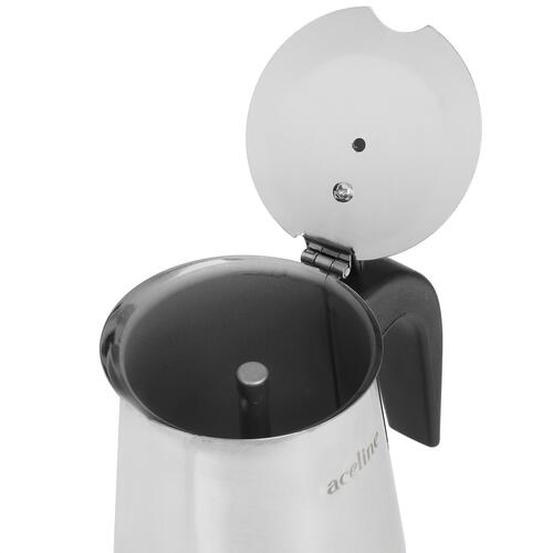 Купить Гейзерная кофеварка Aceline MY-450 серебристый  4872532. Характеристики, отзывы и цены в Донецке