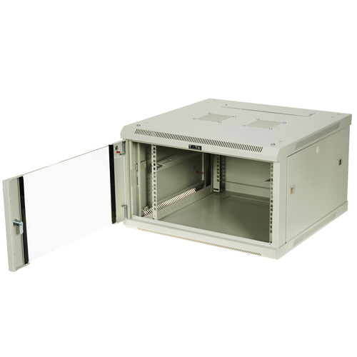 Купить Шкаф коммутационный Lanmaster Pro TWT-CBWPG-6U-6x6-GY  5403099. Характеристики, отзывы и цены в Донецке