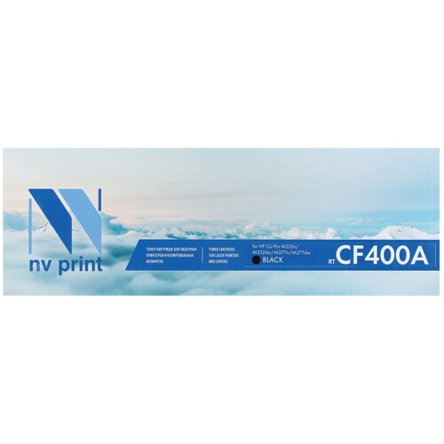 Купить Картридж лазерный NV Print CF400ABk черный  7968114. Характеристики, отзывы и цены в Донецке