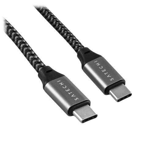 Купить Кабель круглый Satechi USB Type-C - USB Type-C серый 2 м  9073174. Характеристики, отзывы и цены в Донецке