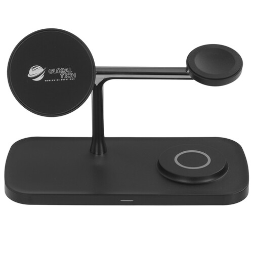 Купить Беспроводное зарядное устройство Global Tech T-255 серый  9258559. Характеристики, отзывы и цены в Донецке