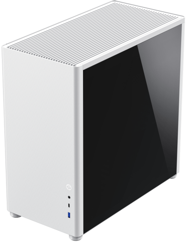 Купить Корпус GameMax Spark Pro Full White [ГС-00007112] белый  9063345. Характеристики, отзывы и цены в Донецке