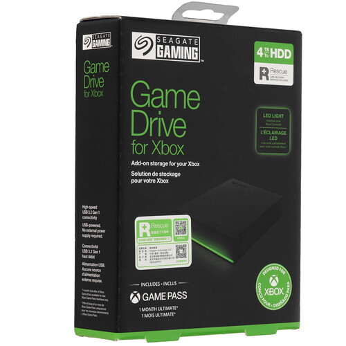 Купить 4 ТБ Внешний HDD Seagate Gaming Drive  5408804. Характеристики, отзывы и цены в Донецке