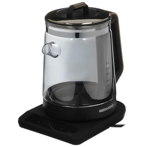 Купить Электрочайник Redmond RK-G1310D черный  9039277. Характеристики, отзывы и цены в Донецке