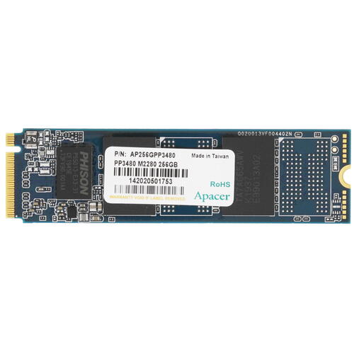 Купить 256 ГБ M.2 NVMe накопитель Apacer PP3480 [AP256GPP3480-R]  1698814. Характеристики, отзывы и цены в Донецке