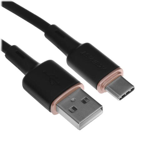 Купить Кабель круглый ACEFAST USB Type-C - USB 2.0 Type-A черный 1.2 м  5415546. Характеристики, отзывы и цены в Донецке
