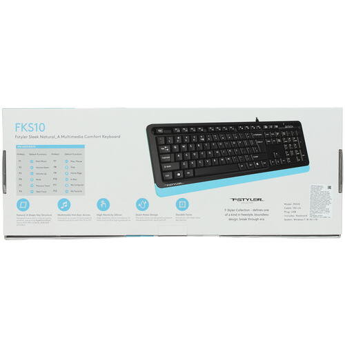 Купить Клавиатура  проводная A4Tech Fstyler FKS10  4888890. Характеристики, отзывы и цены в Донецке