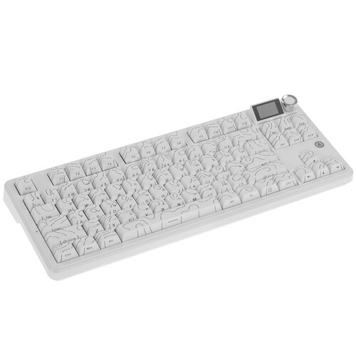 Купить Клавиатура проводная + беспроводная AJAZZ AK870 V2  9291002. Характеристики, отзывы и цены в Донецке