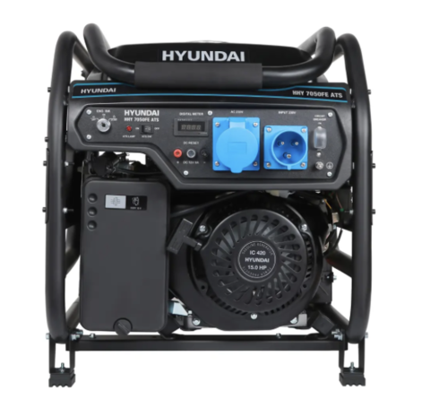Купить Электрогенератор   бензиновый Hyundai HHY 7050FE  9098667. Характеристики, отзывы и цены в Донецке