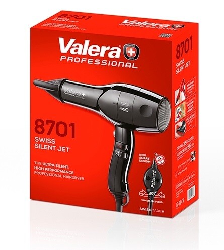 Фен Valera Professional Swiss Silent Jet 8701 черный