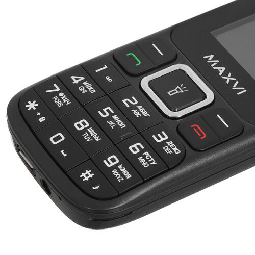 Сотовый телефон Maxvi C3i черный Купить Сотовый телефон Maxvi C3i черный  4831728. Характеристики, отзывы и цены в Донецке