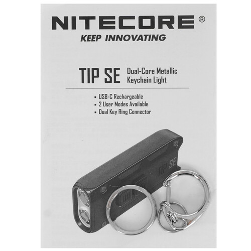 Купить Фонарь Nitecore TIP SE Black  9170822. Характеристики, отзывы и цены в Донецке