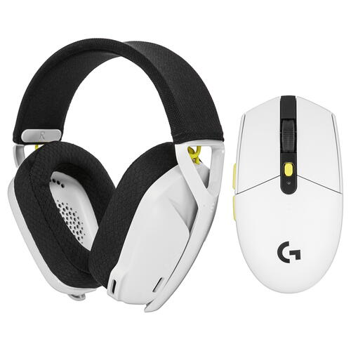 Купить Игровой набор Logitech gaming combo G435SE+G304SE белый  5412289. Характеристики, отзывы и цены в Донецке