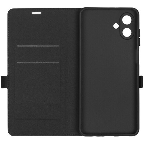 Купить Чехол-книжка  BoraSCO для Samsung Galaxy A07 черный  5634855. Характеристики, отзывы и цены в Донецке
