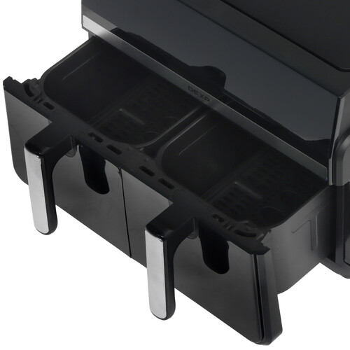Купить Аэрогриль DEXP DoubleFry DAF-2210 черный  9262887. Характеристики, отзывы и цены в Донецке