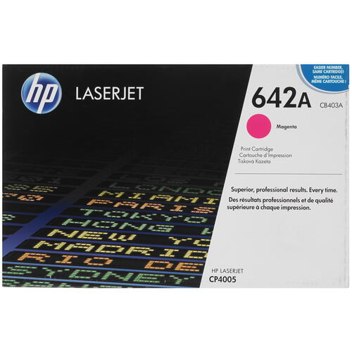 Купить Картридж лазерный HP 642A (CB403A) пурпурный, с чипом  0107458. Характеристики, отзывы и цены в Донецке