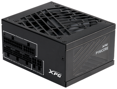 Купить Блок питания ADATA XPG PYMCORE 750W [PYMCORE750G-BKCEU] черный  5636776. Характеристики, отзывы и цены в Донецке