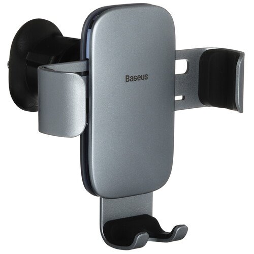 Купить Держатель автомобильный Baseus Metal Age (Air Vent Version) серый  5487970. Характеристики, отзывы и цены в Донецке