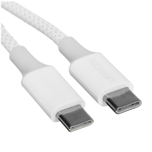 Купить Кабель круглый Ugreen USB Type-C - USB Type-C белый 2 м  5624630. Характеристики, отзывы и цены в Донецке