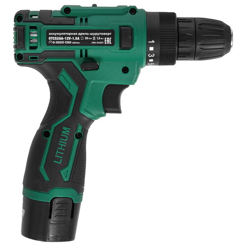 Купить Дрель-шуруповерт OVK TOOLS OTCS2AA-12V-1.5A  9308502. Характеристики, отзывы и цены в Донецке