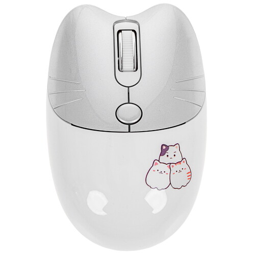 Купить Мышь беспроводная MOFii M3AG [M3AG-W] серебристый  9241065. Характеристики, отзывы и цены в Донецке
