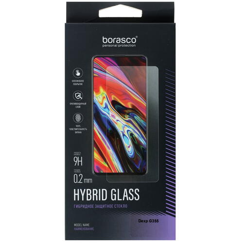 Купить Защитное гибридное стекло BoraSCO для экрана DEXP G355  4874518. Характеристики, отзывы и цены в Донецке