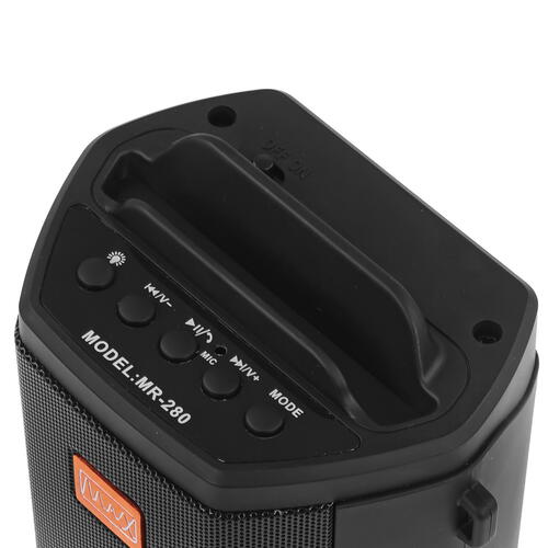 Купить Портативная колонка Max MR-280, черный  5360429. Характеристики, отзывы и цены в Донецке