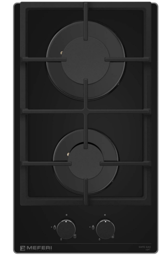 Купить Газовая варочная поверхность Meferi MGH302BK GLASS LIGHT  9168778. Характеристики, отзывы и цены в Донецке