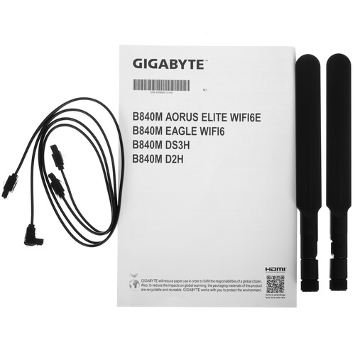 Купить Материнская плата GIGABYTE B840M EAGLE WIFI6  5627088. Характеристики, отзывы и цены в Донецке