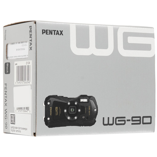 Купить Компактный фотоаппарат PENTAX WG-90 черный  9157357. Характеристики, отзывы и цены в Донецке