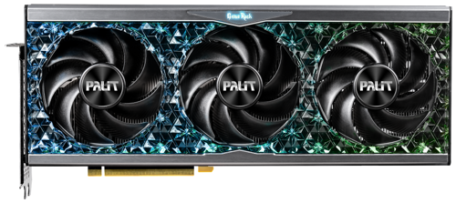 Купить Видеокарта Palit GeForce RTX 4090 GameRock [NED4090019SB-1020G]  5076026. Характеристики, отзывы и цены в Донецке