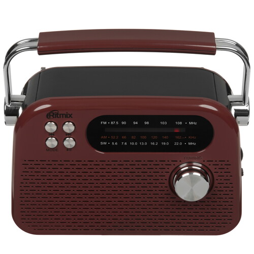 Купить Радиоприемник Ritmix RPR-045 коричневый  9282250. Характеристики, отзывы и цены в Донецке