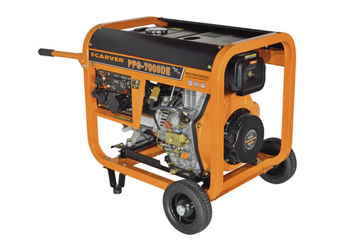Купить Электрогенератор  дизельный  Carver PPG-7000DE  5081579. Характеристики, отзывы и цены в Донецке