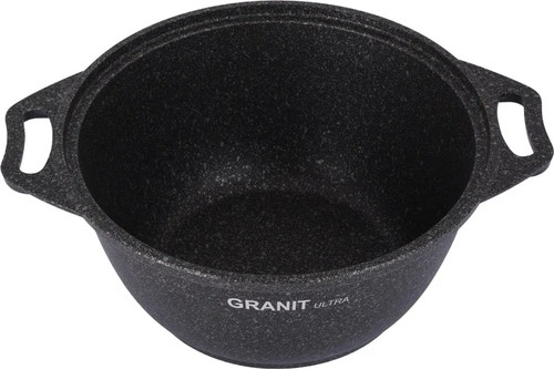 Купить Кастрюля Kukmara Granit Ultra кго22а 2 л 22 см серый  4841268. Характеристики, отзывы и цены в Донецке