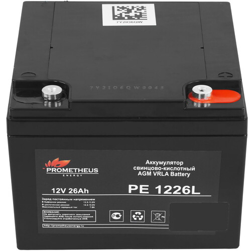 Купить Аккумуляторная батарея для ИБП Prometheus Energy PE 1226L  9213608. Характеристики, отзывы и цены в Донецке
