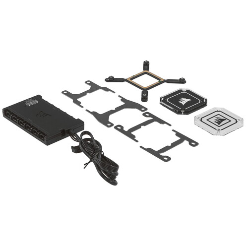 Купить Система охлаждения Corsair iCUE H100i Elite Capellix XT черная  9269907. Характеристики, отзывы и цены в Донецке