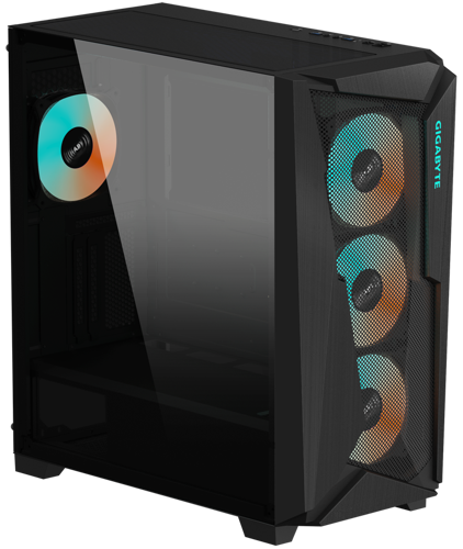 Купить Корпус GIGABYTE C301 GLASS V2 [GB-C301G] черный  5450156. Характеристики, отзывы и цены в Донецке