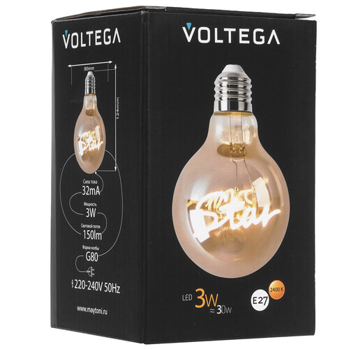 Купить Лампа светодиодная Voltega 8583  9184777. Характеристики, отзывы и цены в Донецке