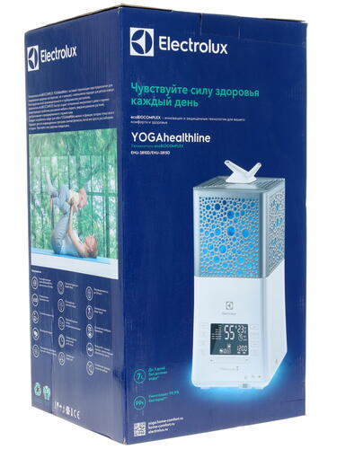 Купить Увлажнитель воздуха Electrolux EHU-3815D YOGAhealthline  1172346. Характеристики, отзывы и цены в Донецке